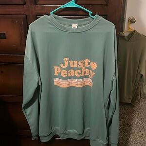 Just peachy sweater
